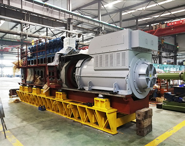 貴州省盤州紅達(dá)瓦斯電站項(xiàng)目配4臺德科6極高壓1550KW/10.5KV