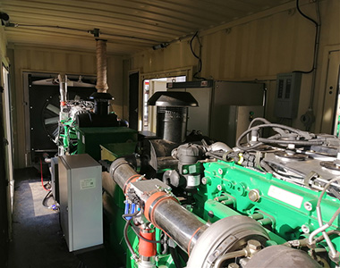 德科250KW/400V陸用發(fā)電機應用于中石化項目