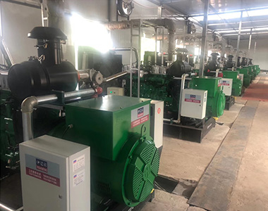 德科250KW/400V陸用發(fā)電機應用于中石油項目