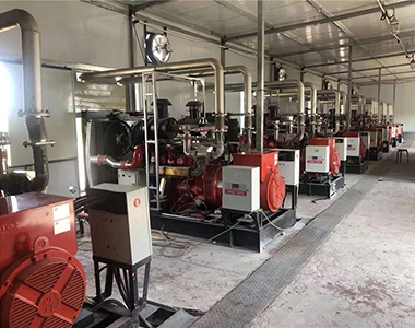 德科250KW/400V陸用發(fā)電機批量應用于陜北中石油項目